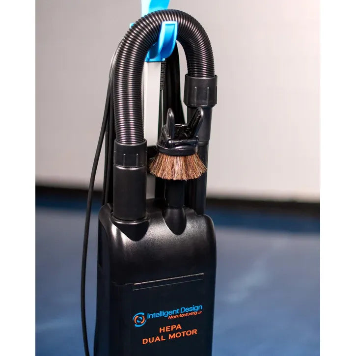 IDM X-Tract HEPA Dual Motor Commercial Upright Vacuum CRI Certified